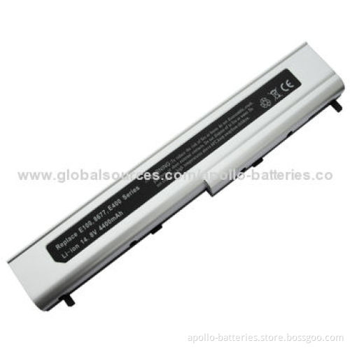 Laptop battery, 8 cells, 14.8V, 4400mAh, for Lenovo E100, Mitac 8677, NEC Versa E400, iGo 2000